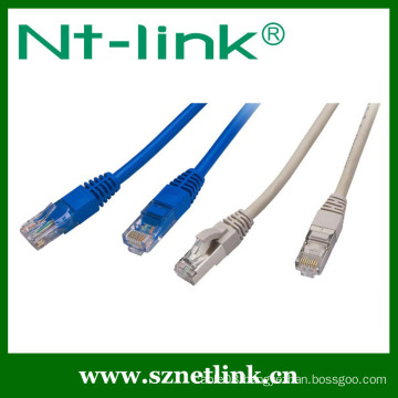 Blue cat7or cat 6 or cat5e stp rj45 patch cord